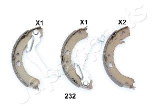 

Тормозные колодки Japanparts дисковые GF232AF