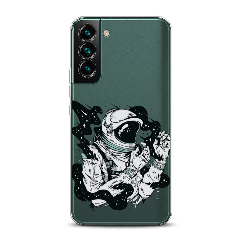 

Чехол Awog на Samsung Galaxy S22 / Самсунг S22 "Космонавт арт", Черный;белый;прозрачный, 2103850-7