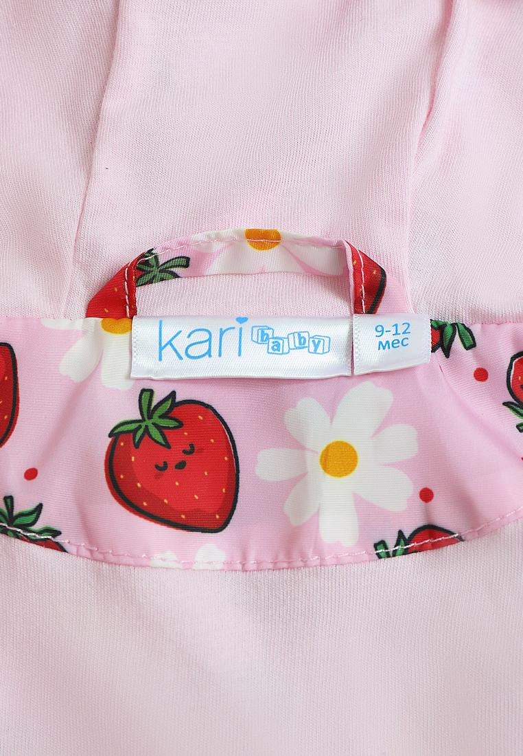 Ветровка детская Kari Baby SS23B048, розовый, 80