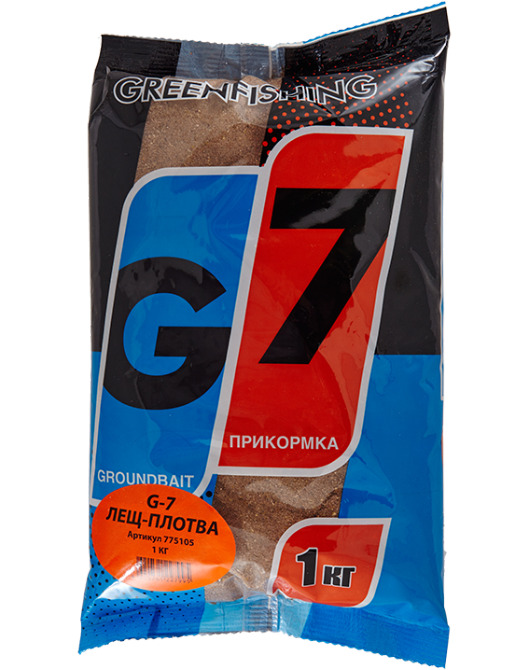 

Прикормка GreenFishing G7 Лещ-Плотва 1 кг, 775105, Разноцветный, NEW