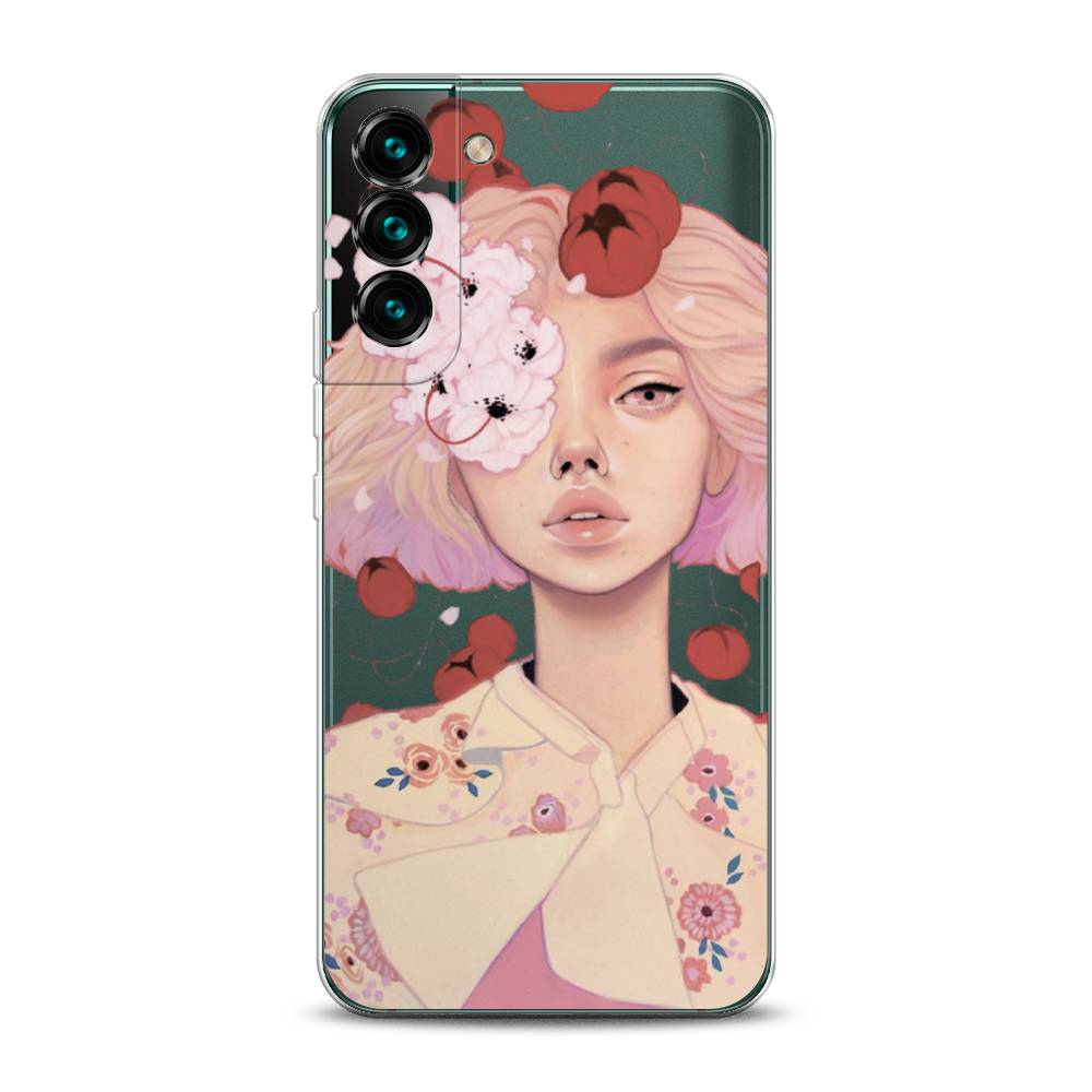 

Чехол Awog на Samsung Galaxy S22 / Самсунг S22 "Цветочная анархия", Бежевый;розовый;красный, 2103850-7
