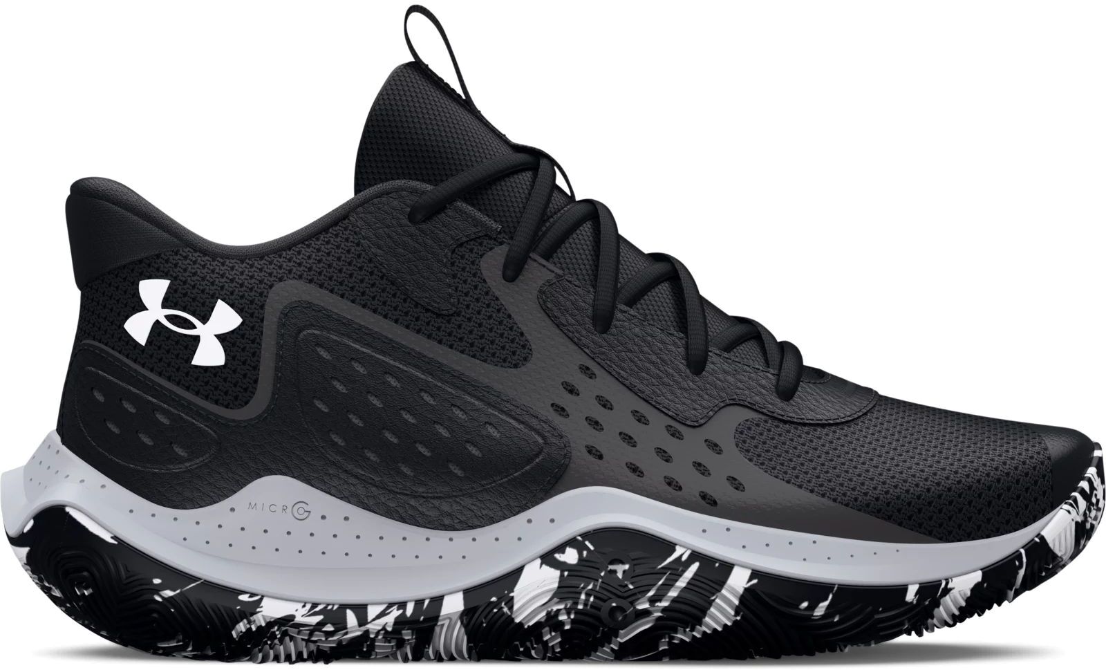 

Кроссовки унисекс Under Armour JET '23 черные M8 US; W9.5 US, Черный, JET '23