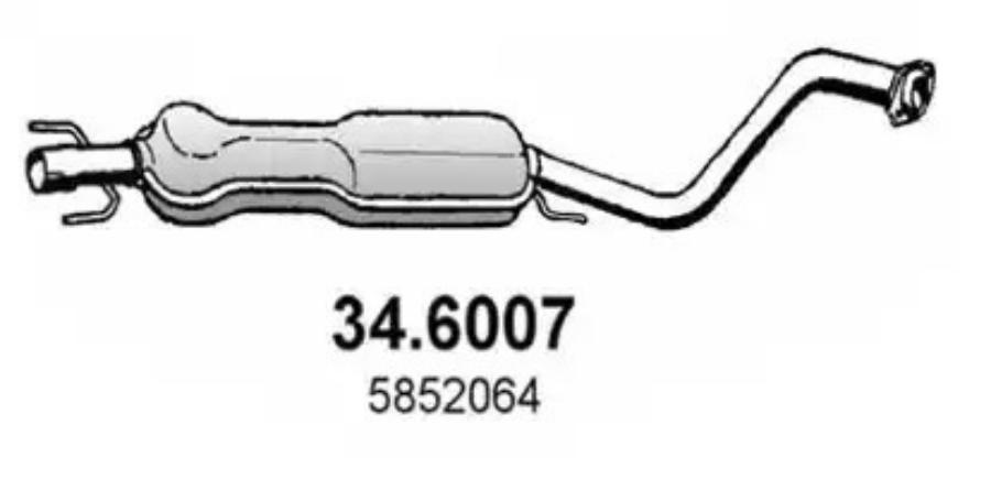 

ASSO 34.6007 Резонатор 1шт