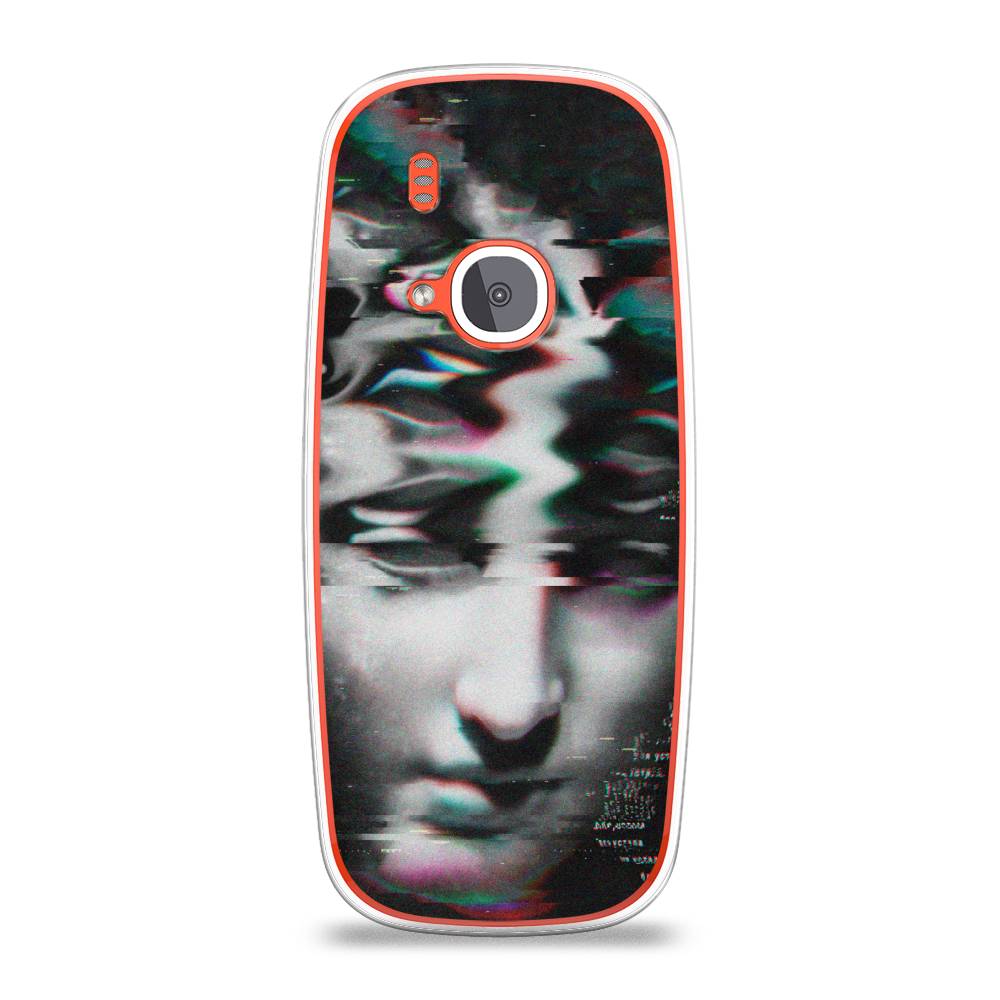 

Чехол Awog на Nokia 3310 (2017) / Нокиа 3310 (2017) "Glitch Art", Серый, 120550-9