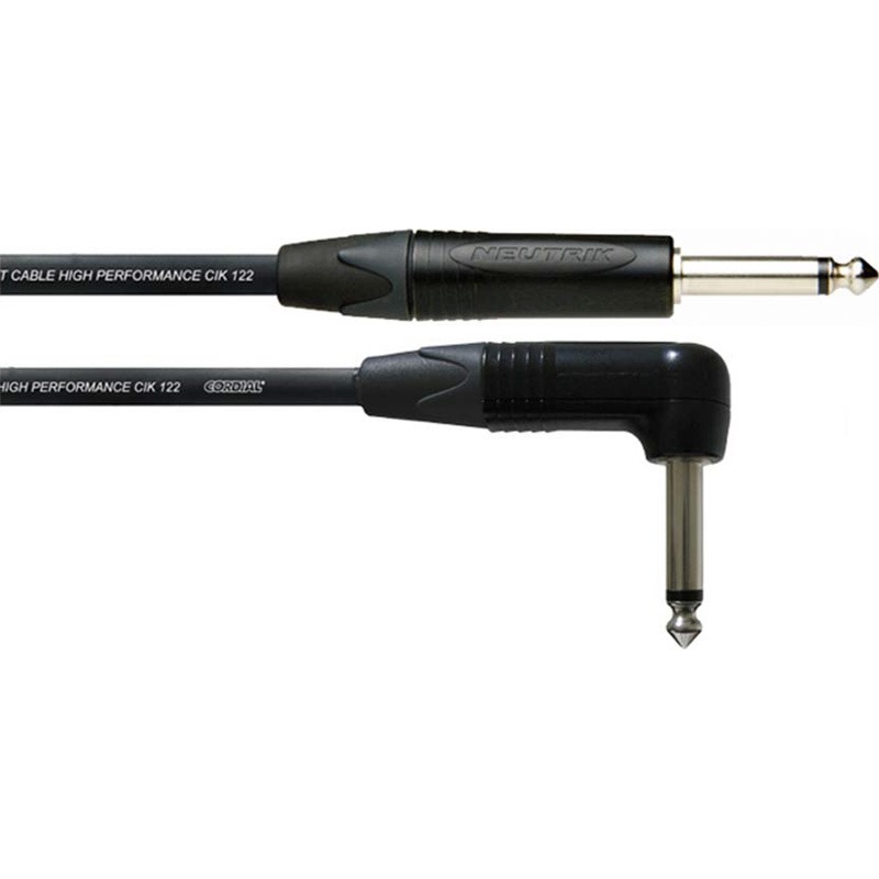 

Кабель аудио 1xJack - 1xJack Cordial CPI 3 PR 3.0m, Черный, CPI 3 PR 3.0m