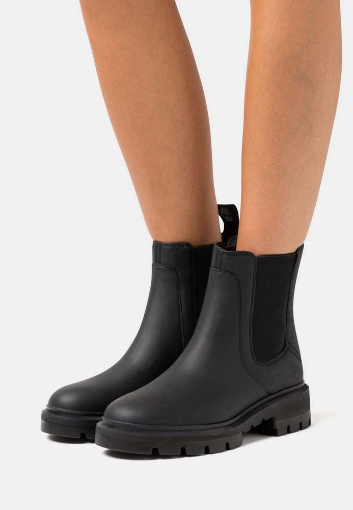 

Ботинки женские Timberland TI111N0BU черные 39.5 EU, Черный, TI111N0BU