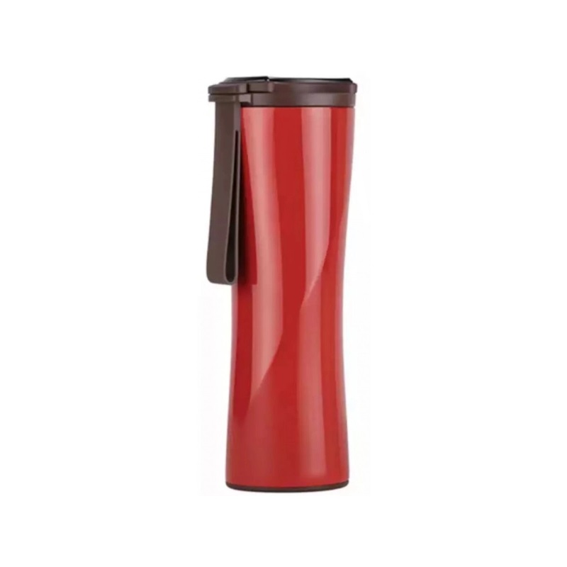 Термокружка KissKissFish MOKA Smart Coffee Tumbler (6939427200165), Ecosystem, красный  - Купить