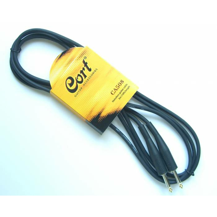 

Кабель аудио 1xJack - 1xJack Cort CA-508, Черный, CA-508