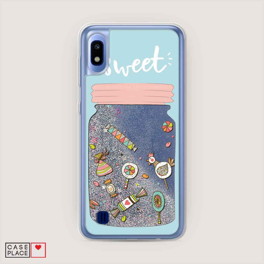 

Чехол Awog на Samsung Galaxy A10 "Конфетки в банке", Разноцветный, 27991-1