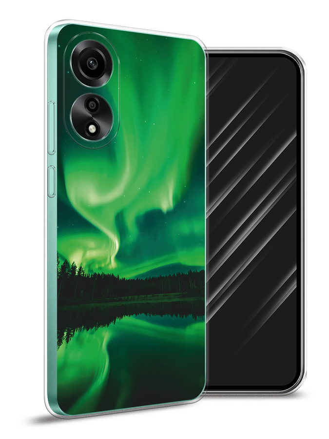 

Чехол Awog на Oppo A78 4G "Ночные пейзажи 7", Зеленый;черный, 2514750-1