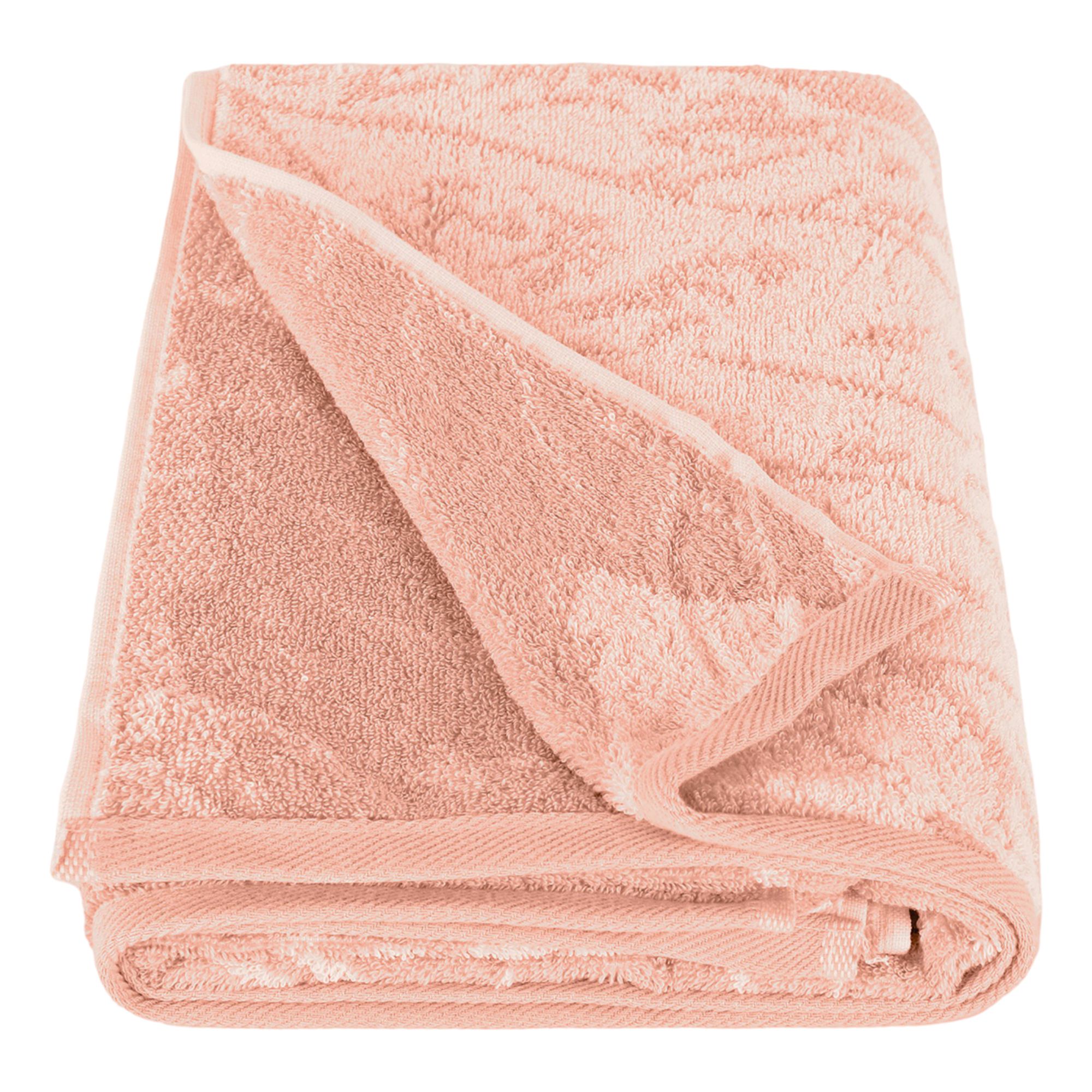 

Полотенце Cleanelly Autumn Forest 70 х 130 см махровое розовое с белым