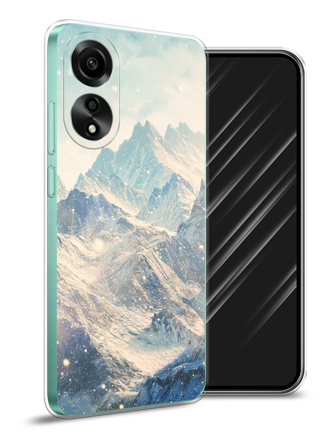 

Чехол Awog на Oppo A78 4G "Горы 4", Бирюзовый, 2514750-1