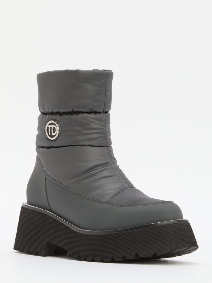 

Дутики женские Tendance AJ1578-7-2 серые 39 EU, Серый, AJ1578-7-2