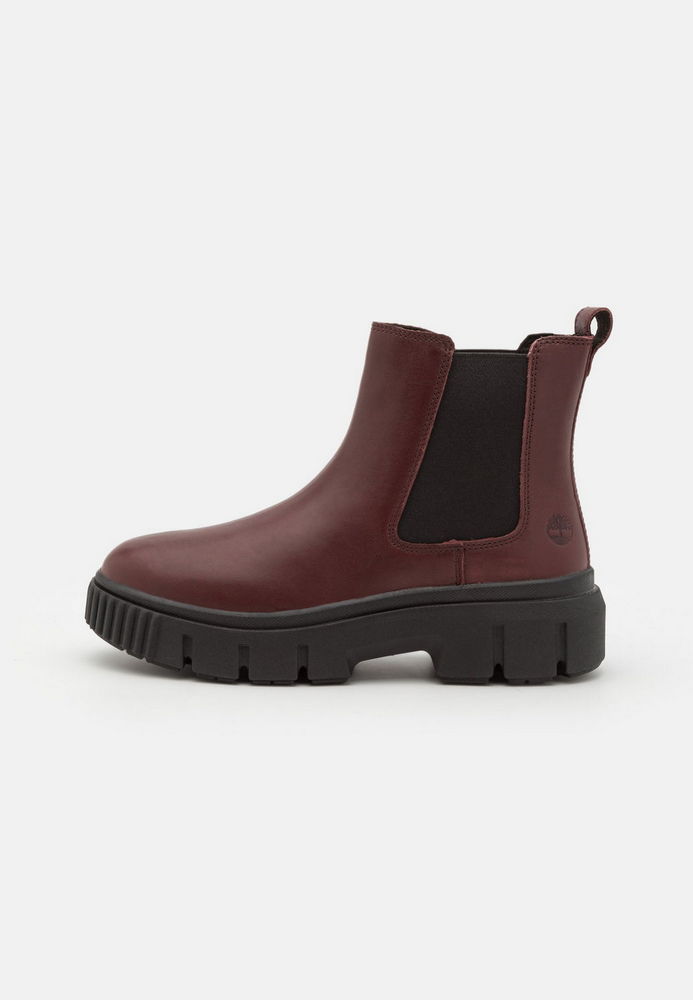 

Ботинки женские Timberland TI111N0DY бордовые 38 EU, Бордовый, TI111N0DY