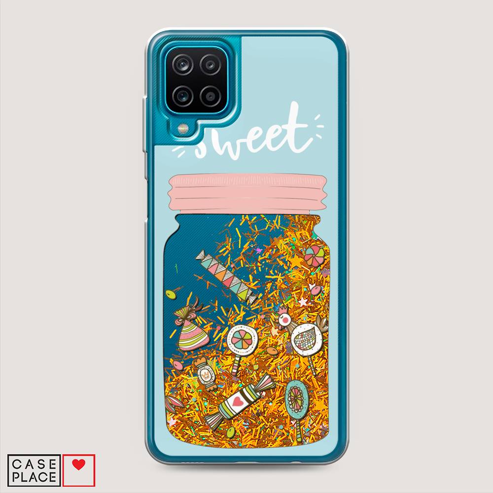 

Чехол Awog на Samsung Galaxy A12 / Самсунг A12 "Конфетки в банке", Разноцветный, 2101690-1