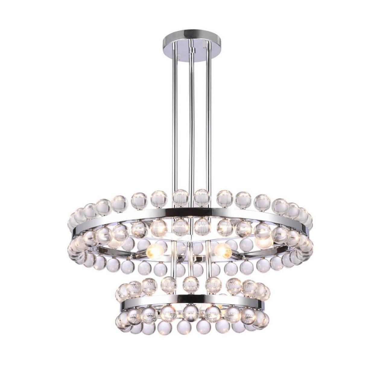 Светильник подвесной Vele Luce Baldassare, VL4143L09, 360W, E14