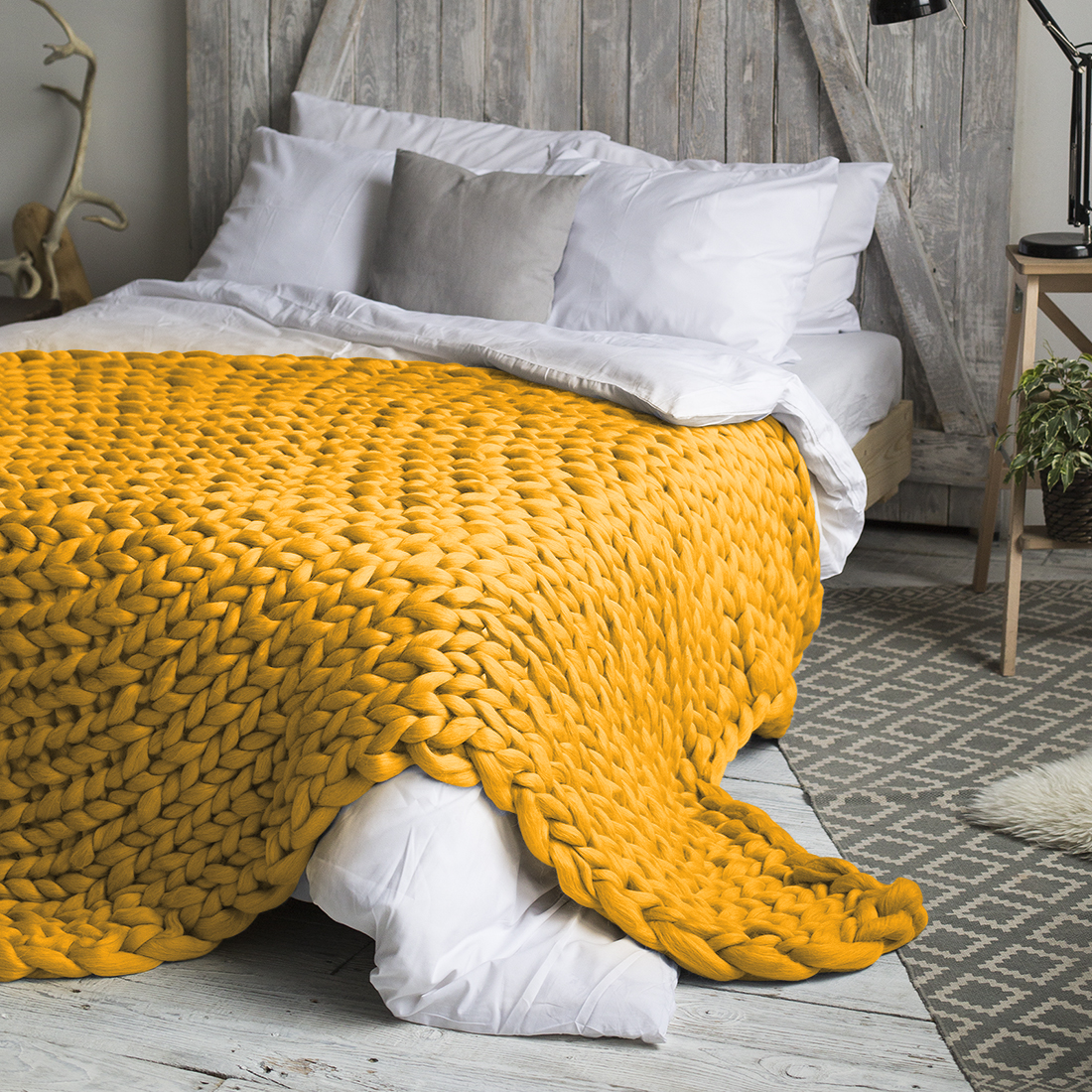 

Dome Толстая пряжа Hygge Dome (100% шерсть) 60х100 Жёлтый