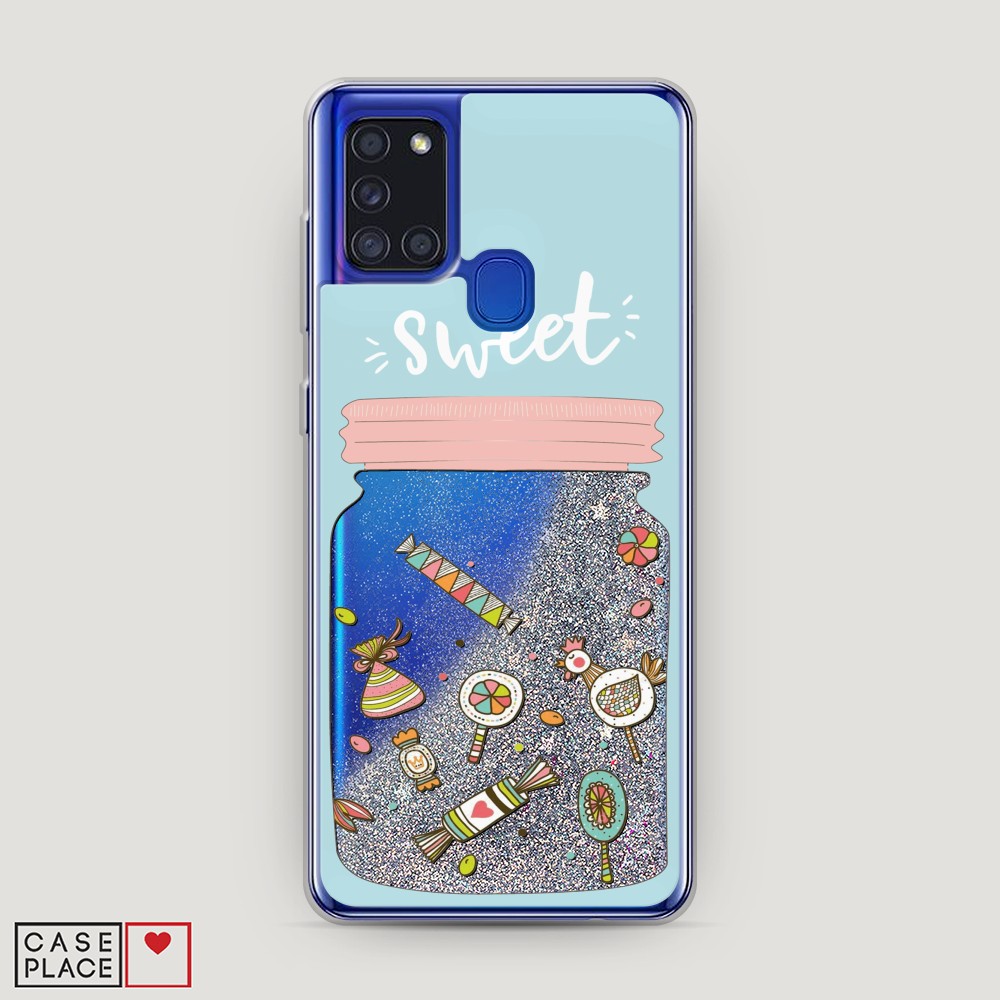 

Чехол Awog на Samsung Galaxy A21s / Самсунг A21s "Конфетки в банке", Разноцветный, 2100291-1