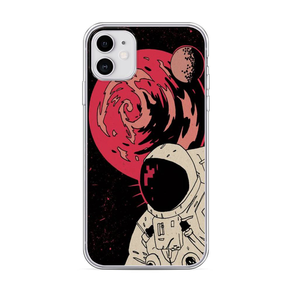 

Чехол Awog для Apple iPhone 11 "Космонавт возле Марса"