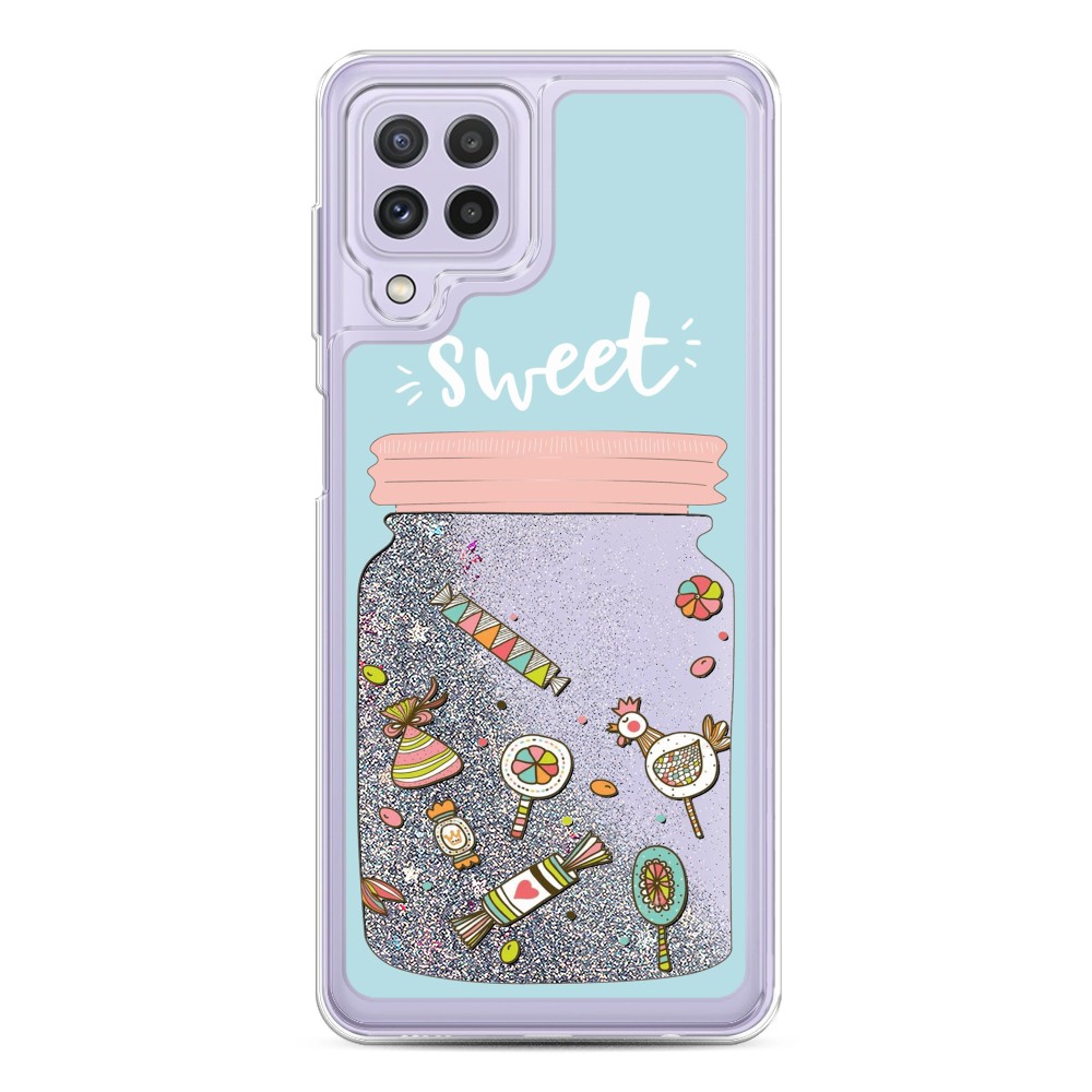 

Чехол Awog на Samsung Galaxy A22 / Самсунг A22 "Конфетки в банке", Разноцветный, 2103191-1