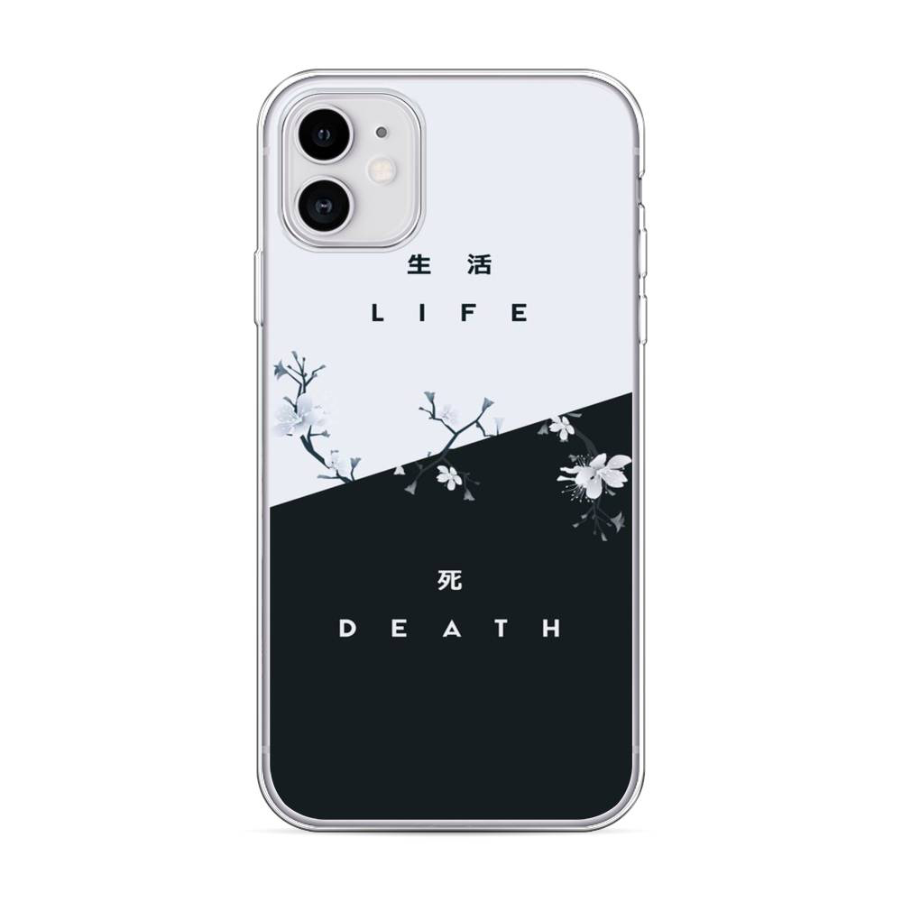 фото Чехол awog для apple iphone 11 "life and death"