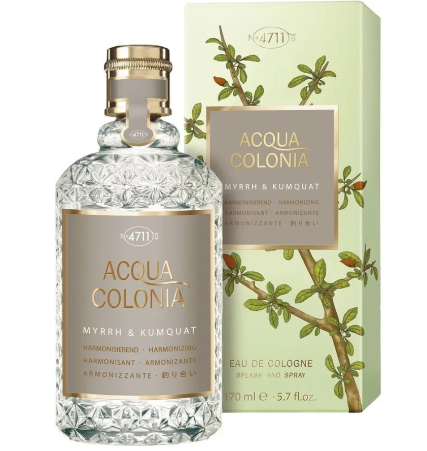 Одеколон Maurer & Wirtz №4711 Acqua Colonia Myrrh and Kumquat 170 мл унисекс