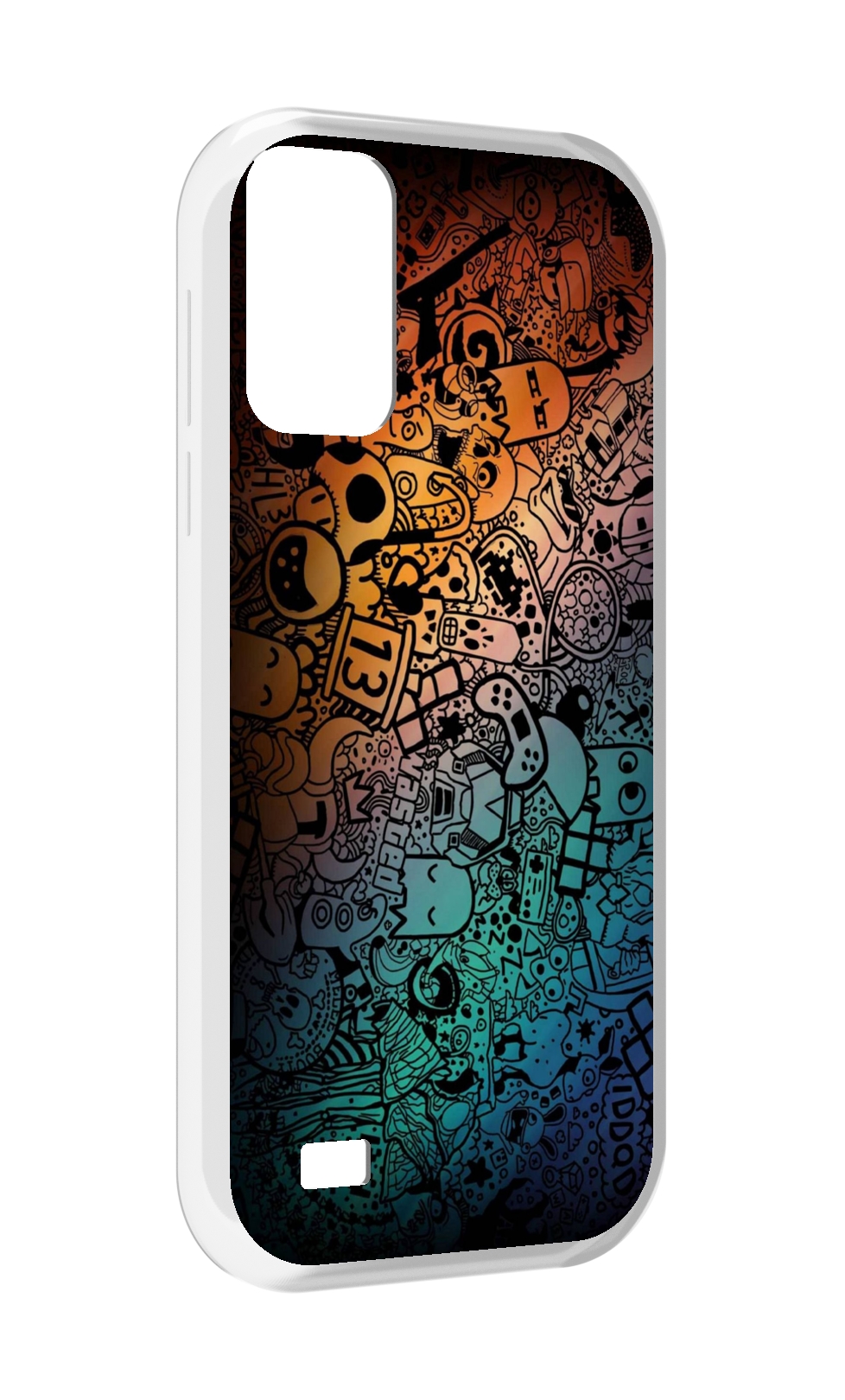 

Чехол MyPads стикеты в тени для Oukitel C31, Прозрачный, Tocco