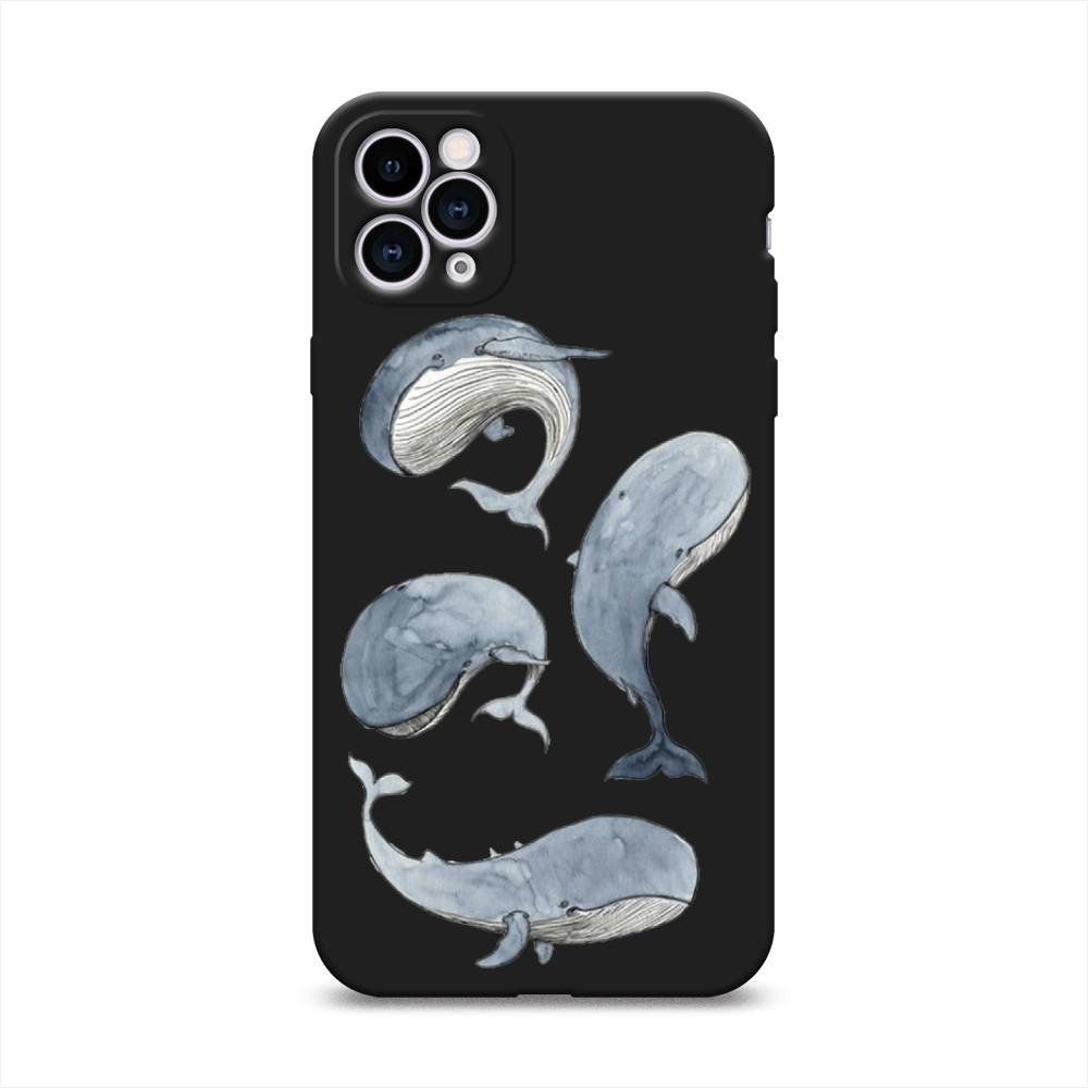

Чехол Awog на Apple iPhone 11 Pro Max / Айфон 11 Pro Max "Киты", Разноцветный, 12252-1