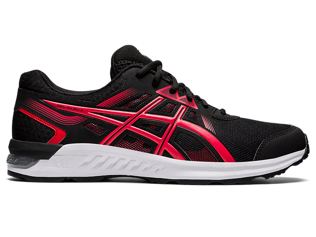 

Спортивные кроссовки мужские черный/красный ASICS GEL-SILEO 2 размер 38,5, SILEO 2