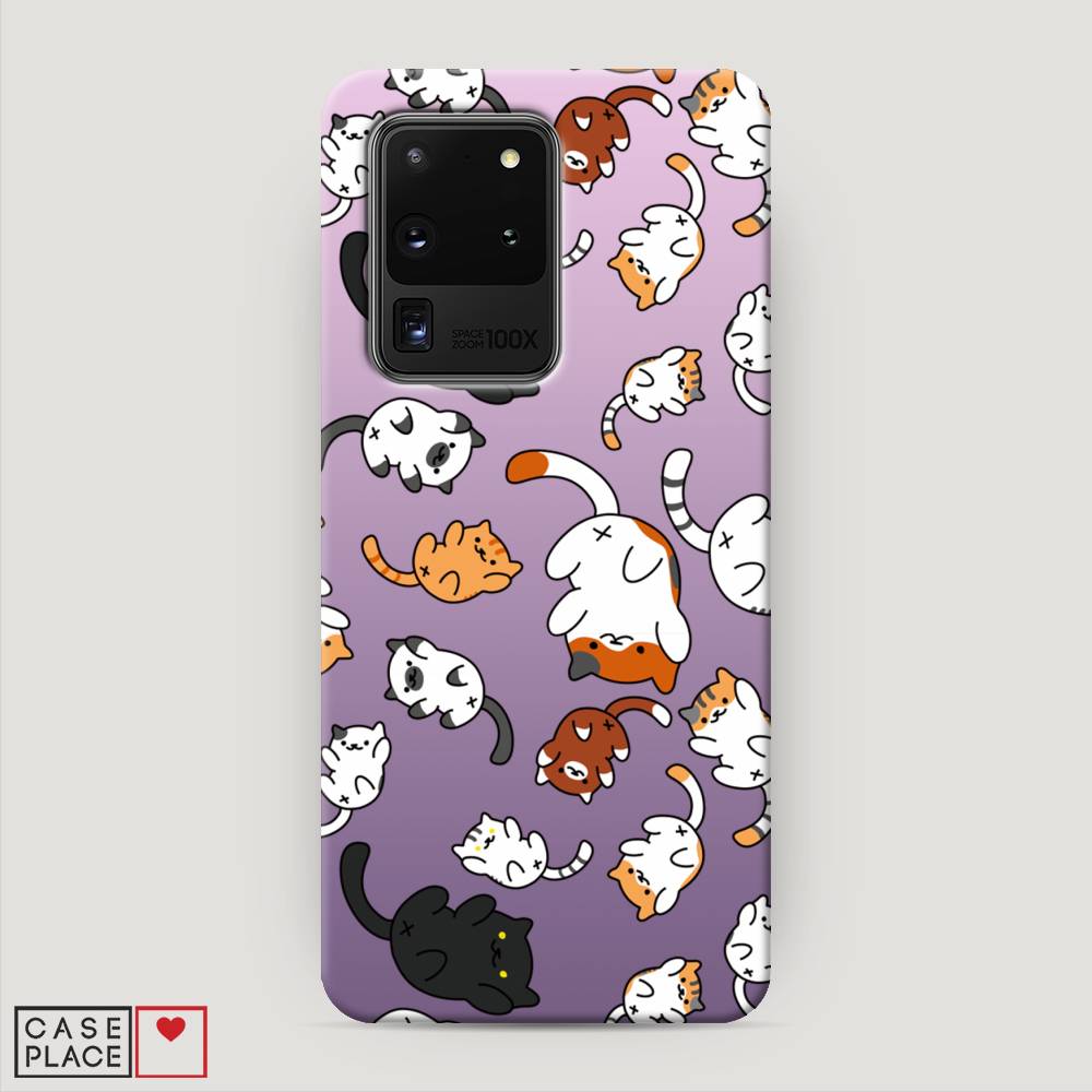 

Пластиковый чехол "Котопад" на Samsung Galaxy S20 Ultra, 29420-5