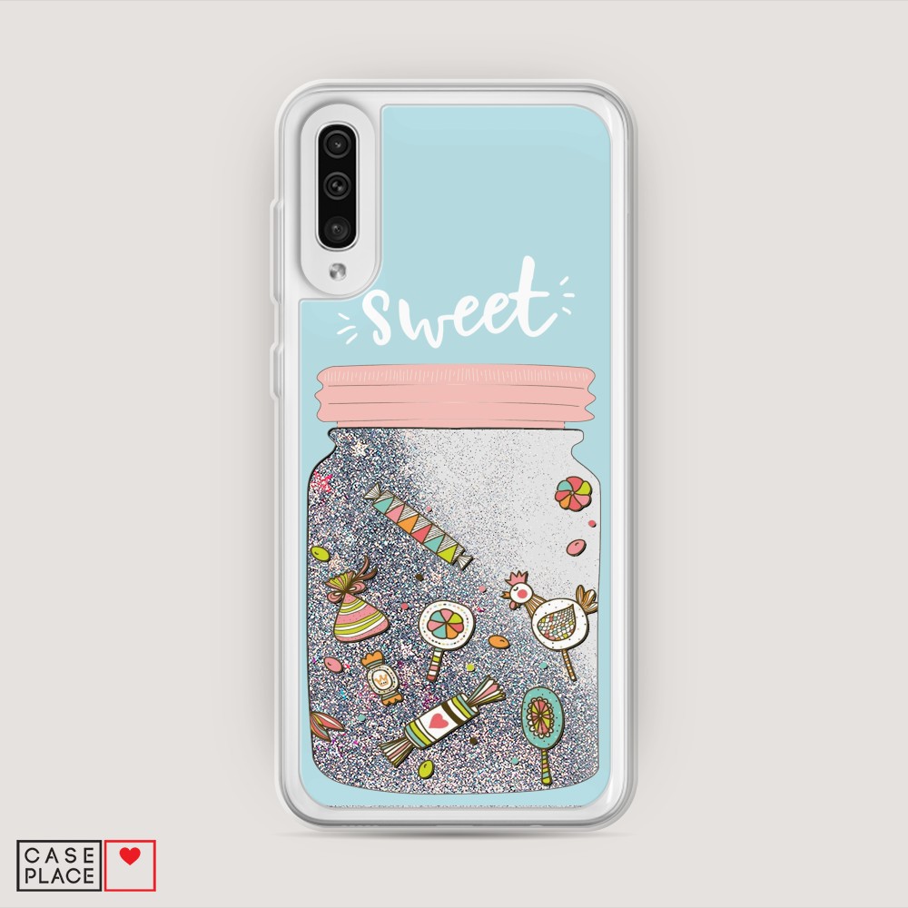 

Чехол Awog на Samsung Galaxy A30s/A50 "Конфетки в банке", Разноцветный, 28891-1