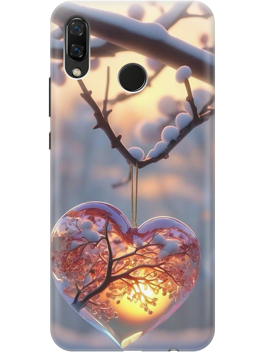 

Силиконовый чехол на Huawei Nova 3 с принтом "Ледяное сердце", Прозрачный;белый;желтый;оранжевый, 718981191