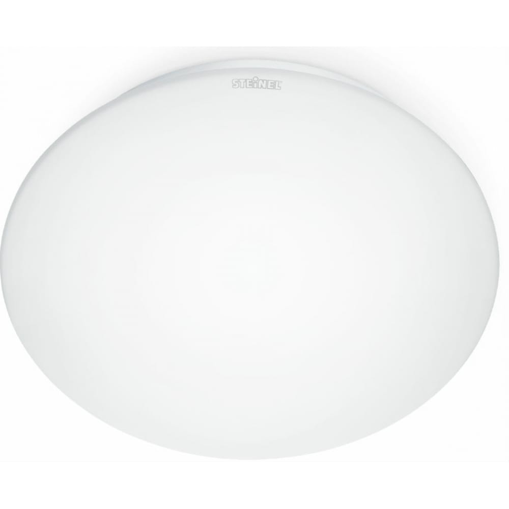 фото Потолочный светильник с датчиком движения steinel rs 16 led glass ip 44 white matt 035105