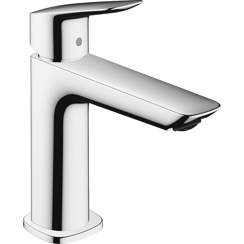 

Смеситель для раковины Hansgrohe Logis,однорычаж,110 Fine,со сливн гарнитуром,хром71251000, Серебристый