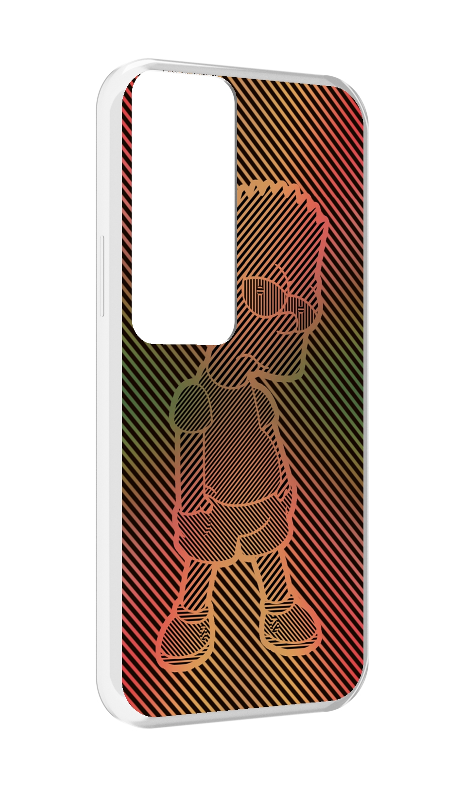 

Чехол MyPads Графический-Барт-Симпсон для Tecno Pova Neo 2, Прозрачный, Tocco