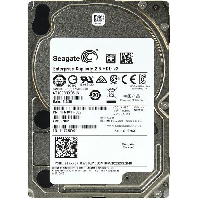 Жесткий диск Seagate Exos 1ТБ (ST1000NX0313)