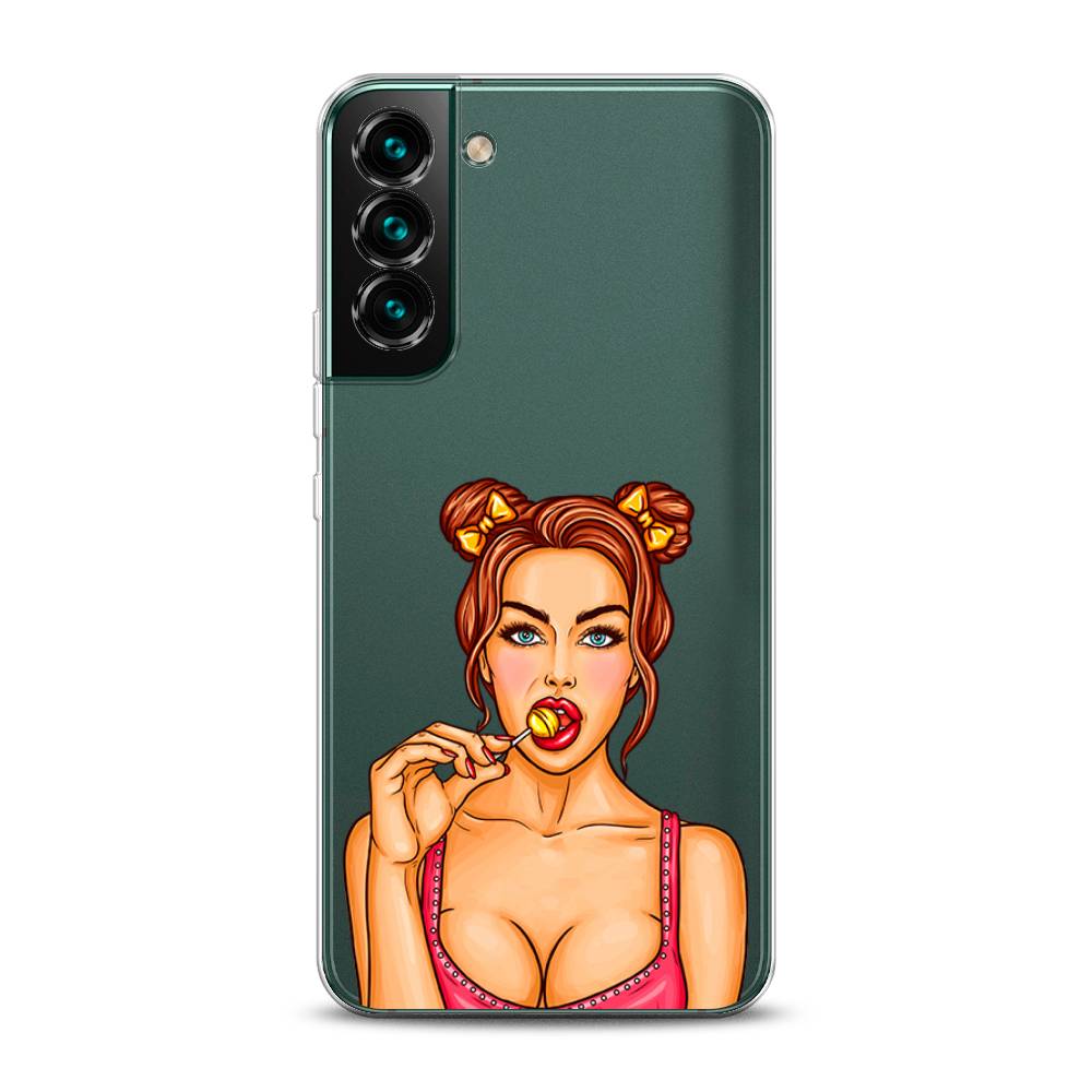 

Чехол Awog на Samsung Galaxy S22 / Самсунг S22 "Вкусный леденец", Бежевый;коричневый;розовый, 2103850-7