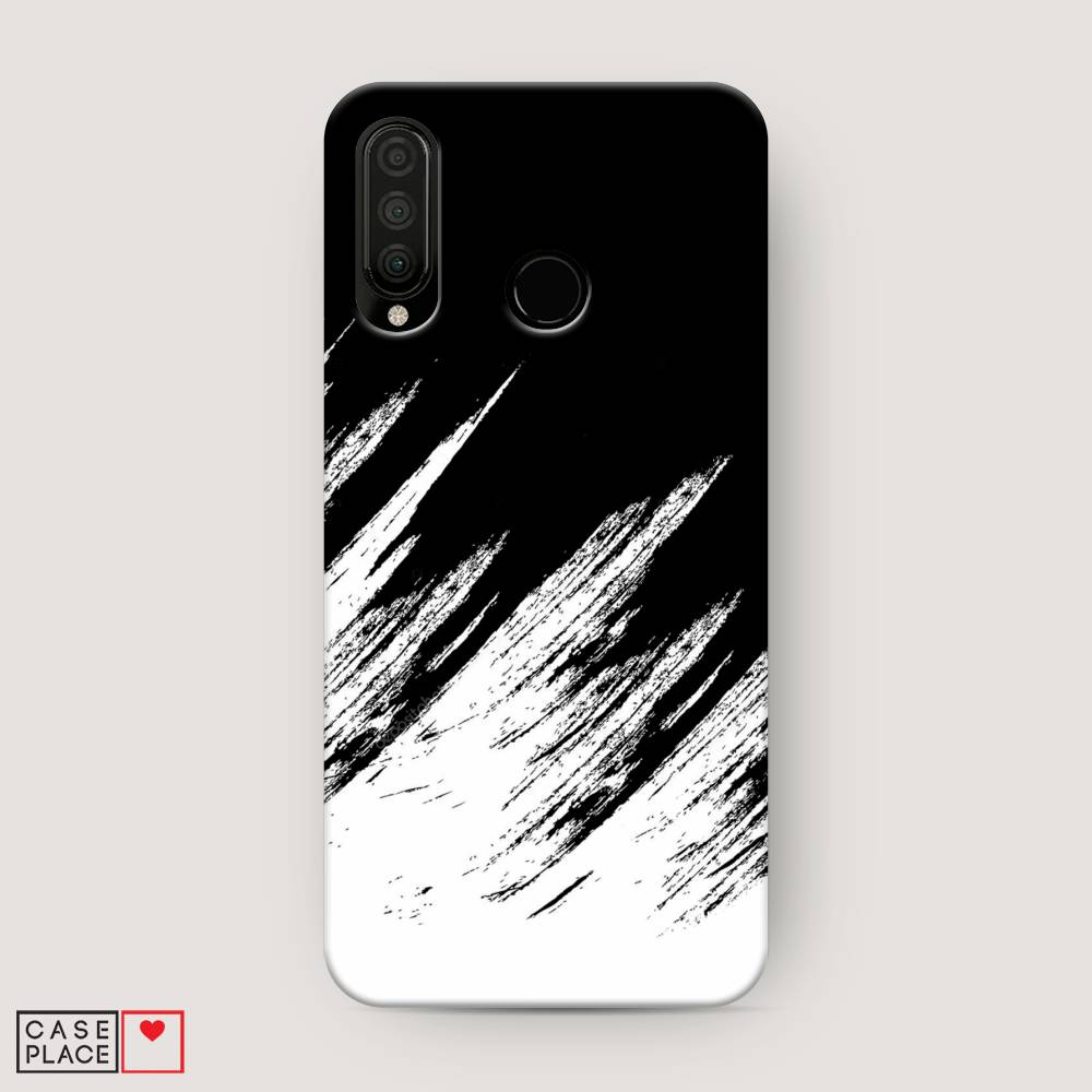 

Чехол Awog "Черно белые брызги" для Honor 20 Lite 2020