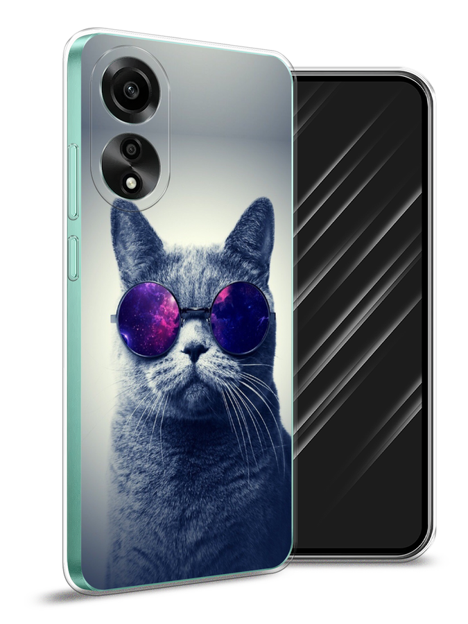 

Чехол Awog на Oppo A78 4G "Космический кот", Бордовый, 2514750-1