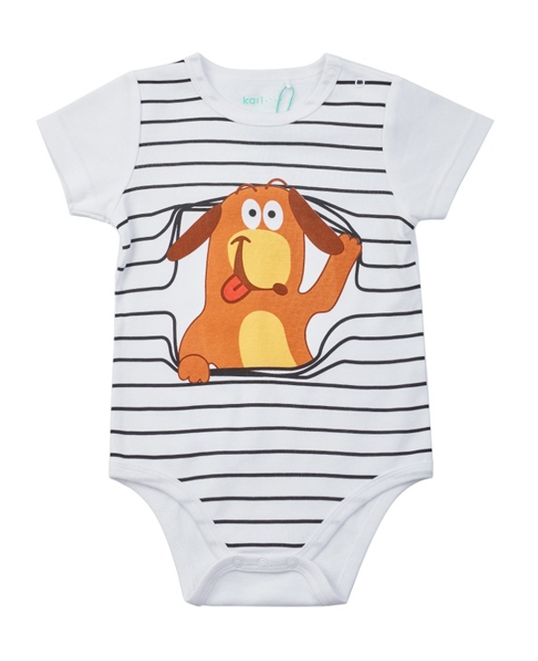 

Боди детское Kari Baby SS24B01200507, белый, 74, SS24B01200507