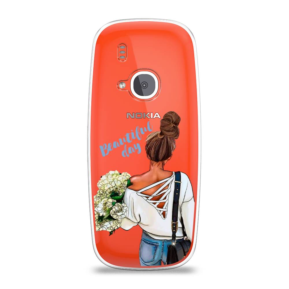

Чехол Awog на Nokia 3310 (2017) / Нокиа 3310 (2017) "Beautiful day vector", Коричневый;белый;зеленый, 120550-6