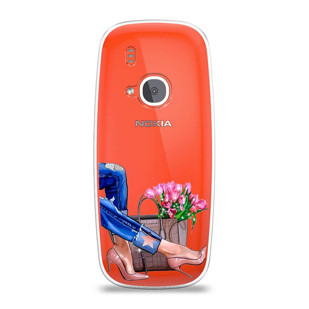 

Чехол Awog на Nokia 3310 (2017) / Нокиа 3310 (2017) "Каблучки", Голубой;коричневый;розовый, 120550-7