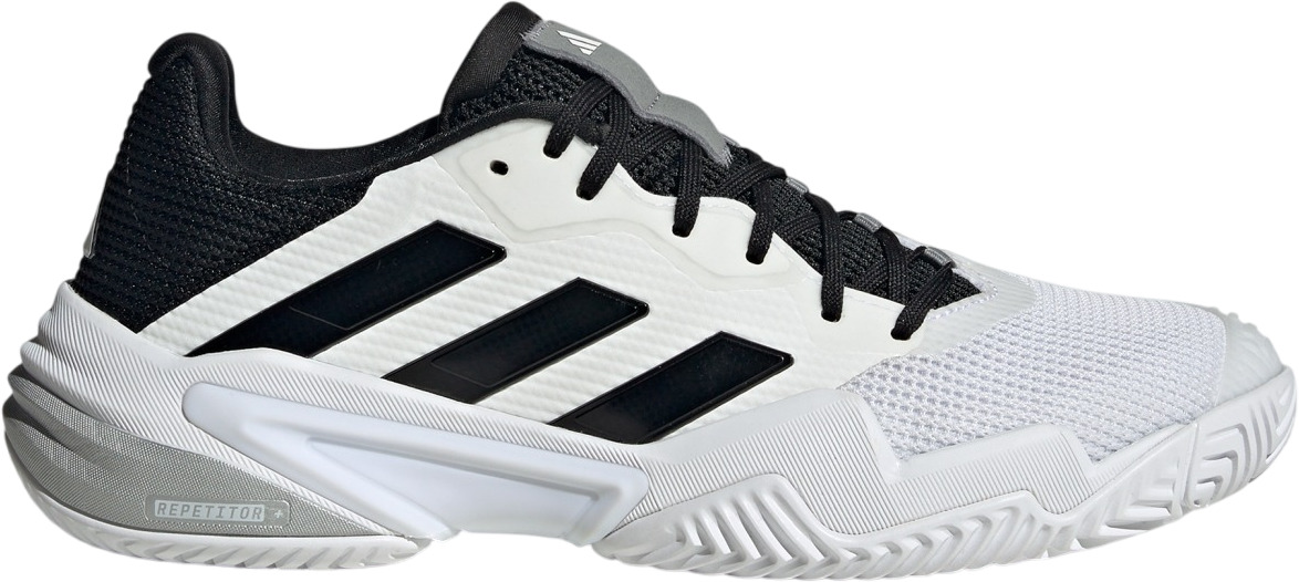 

Кроссовки мужские Adidas Barricade 13 M белые 12 UK, Белый, Barricade 13 M