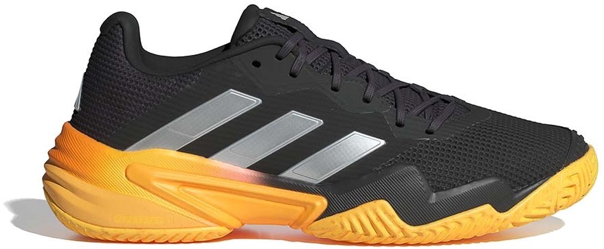 

Кроссовки мужские Adidas Barricade 13 M черные 9.5 UK, Черный, Barricade 13 M