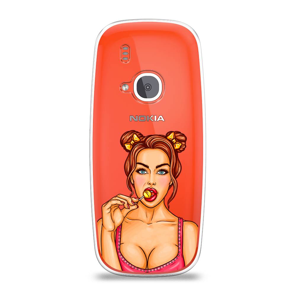 

Чехол Awog на Nokia 3310 (2017) / Нокиа 3310 (2017) "Вкусный леденец", Бежевый;коричневый;розовый, 120550-7