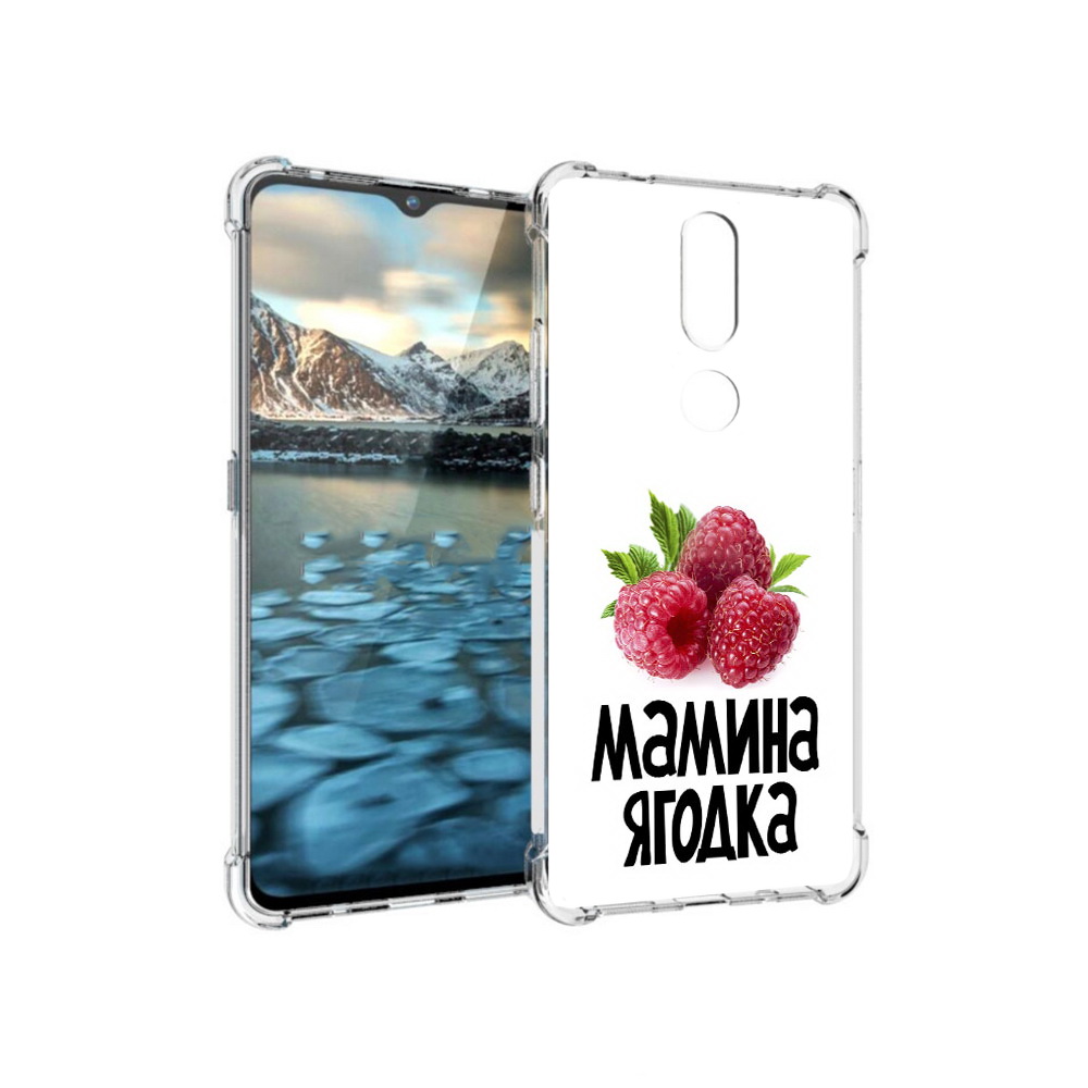 

Чехол MyPads Tocco для Nokia 2.4 мамина ягодка (PT227049.107.456), Прозрачный, Tocco