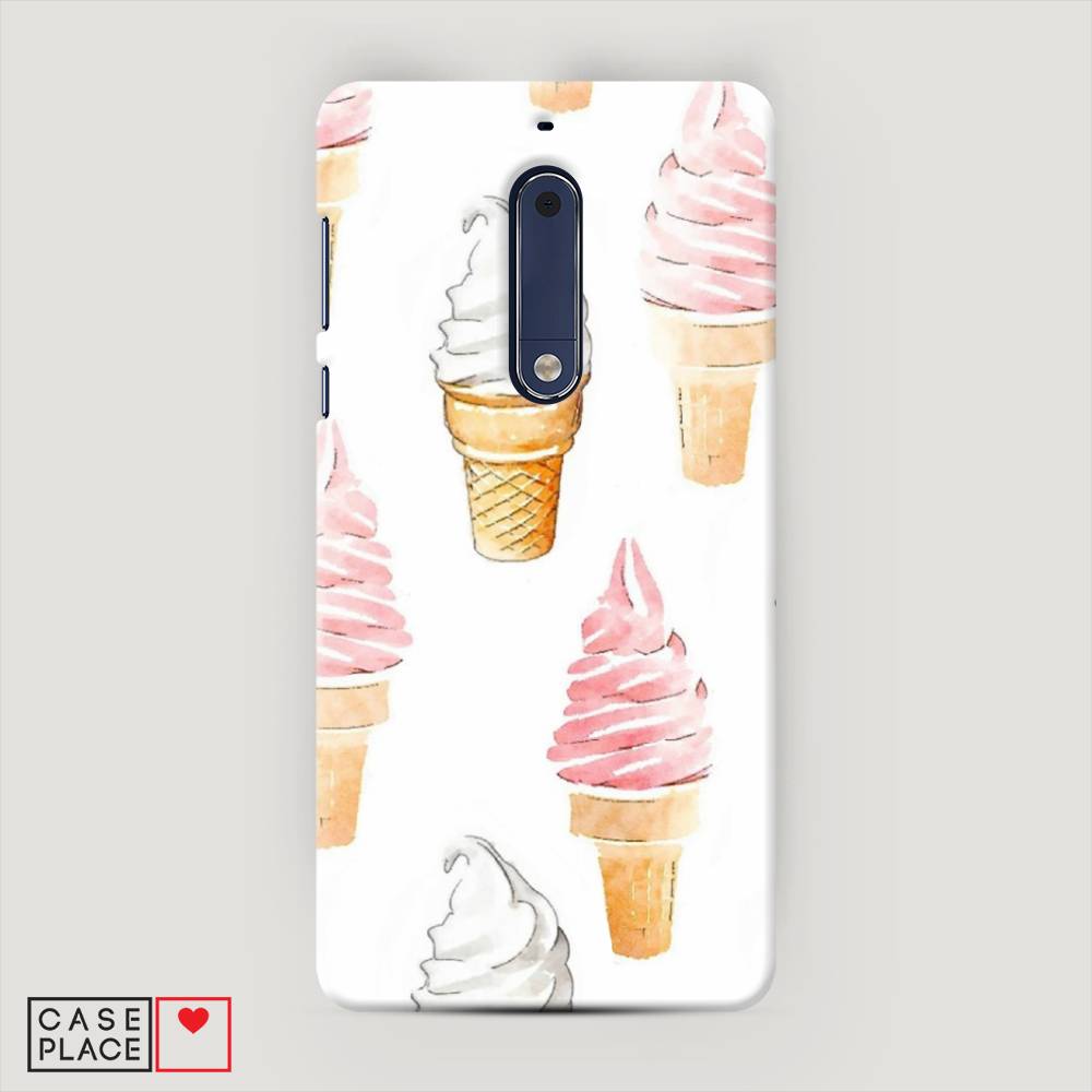 

Чехол Awog "Нарисованное мороженое" для Nokia 5, 120220-7