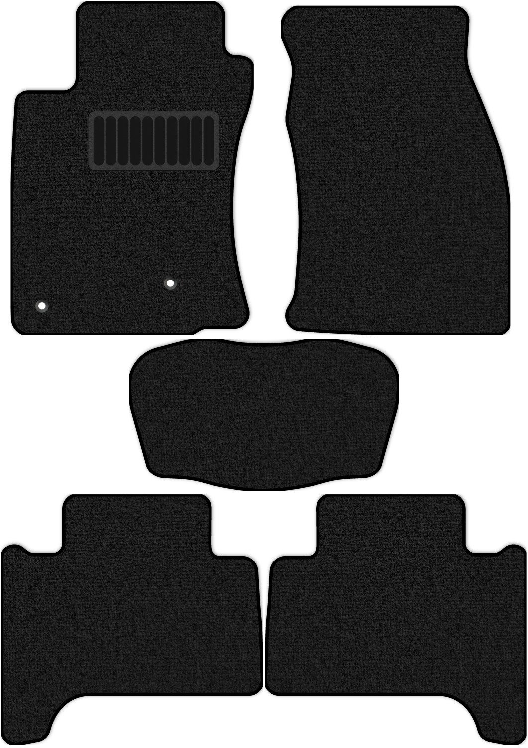 фото Коврики текстильные allmone комфорт для lexus gx470 j120 2002 - 2009