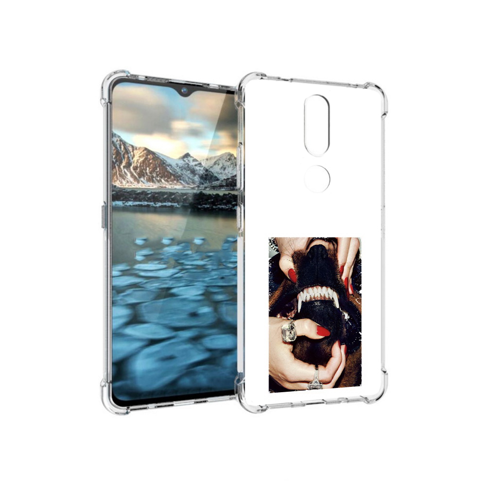 

Чехол MyPads Tocco для Nokia 2.4 маникюр (PT227049.107.457), Прозрачный, Tocco