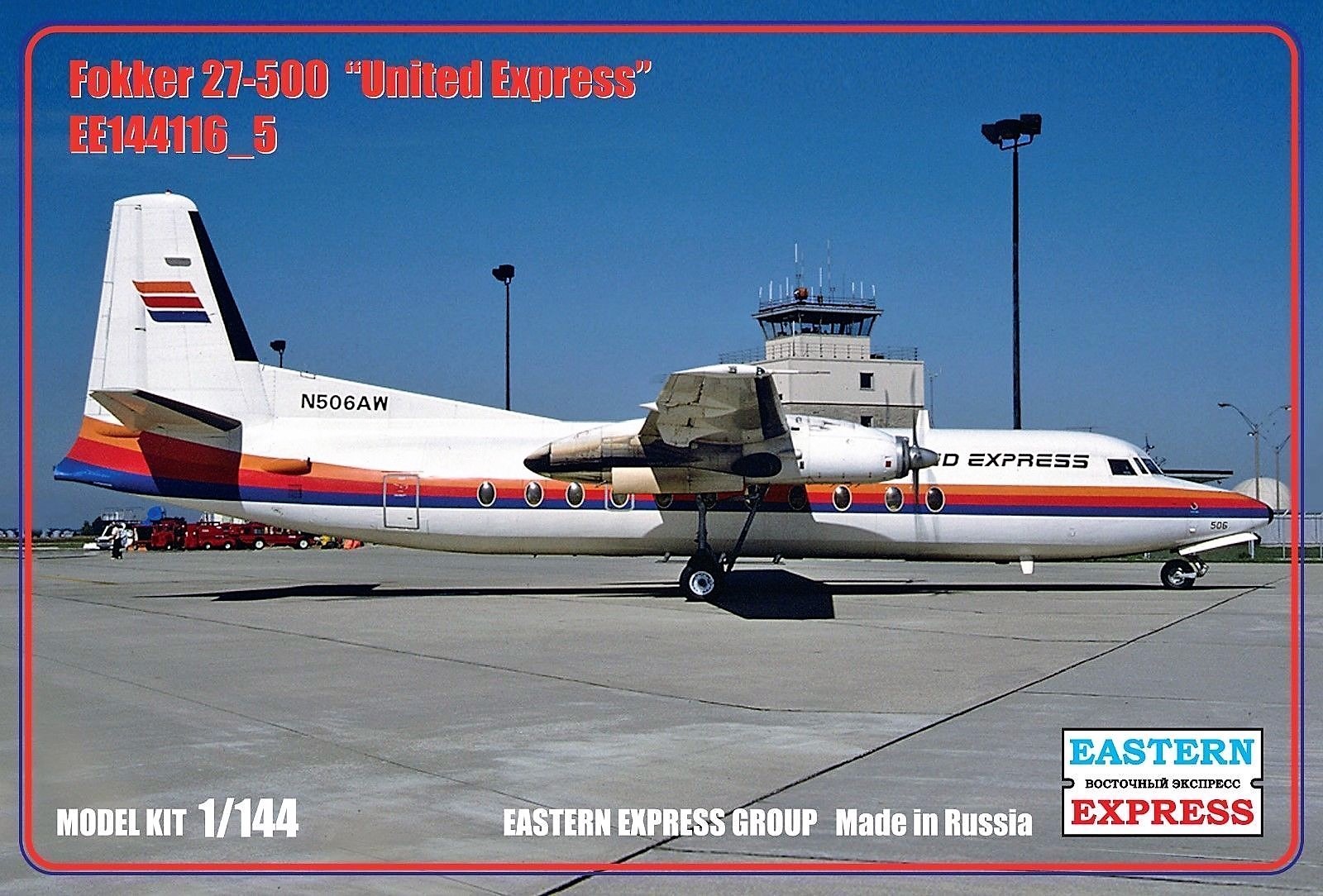 

ЕЕ144116_5 Пас. самолет Fokker F-27-500 United Express